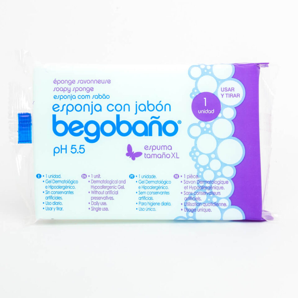 BS3 FOAM SOAP SPONGE – INDIVIDUAL PACK – SIZE XL