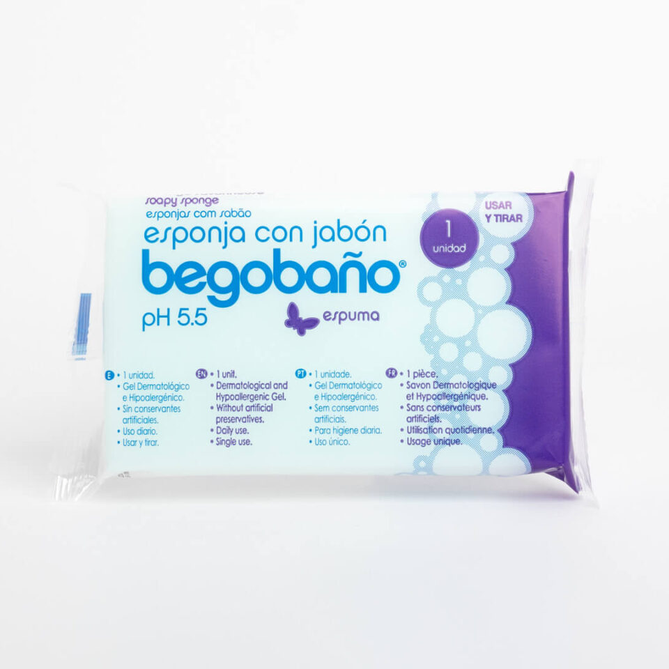 BS8 FOAM SOAP SPONGE – INDIVIDUAL PACK